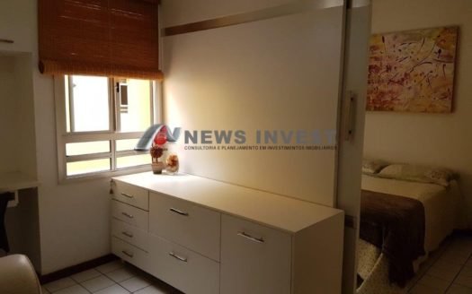 QMSW 5 KITNETcom 29m² mobiliada com 01 vaga de garagem – Nascente