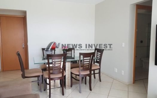 RES. IMPRENSA I com 2 quartos – 02 vagas de garagem – andar alto – vista livre