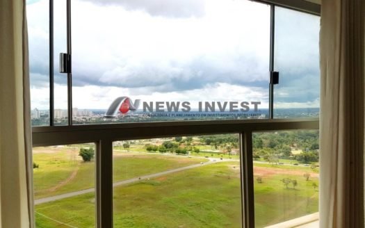 RES. IMPRENSA I com 2 quartos – 02 vagas de garagem – andar alto – vista livre