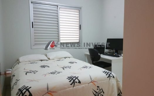 RES. IMPRENSA I com 2 quartos – 02 vagas de garagem – andar alto – vista livre
