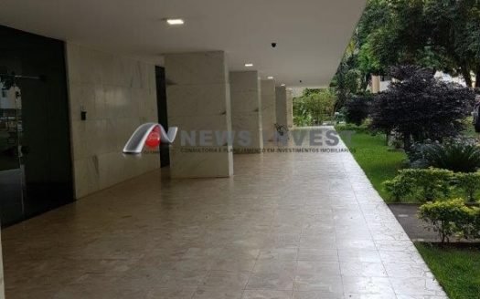 SQS 307 COM 03 QUARTOS –  01 VAGA  – VISTA LIVRE
