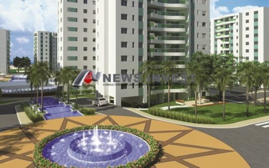 Living Park Sul Apt. 4 Quartos 03 Vagas Nascente com 145m²