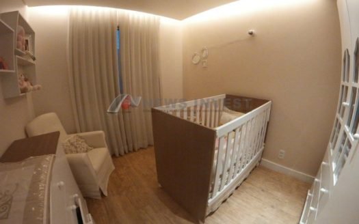 03 Quartos – 102,60m²- VISTA PARA PISCINA – DUAS VAGAS
