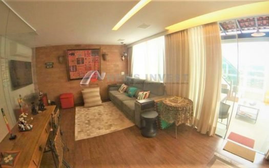 Cobertura duplex – Reformadíssima com vista livre – 03 VAGAS