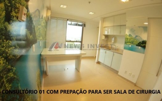 Clínica Médica com 100m² no Ed. DR. CRISPIM – Asa Norte