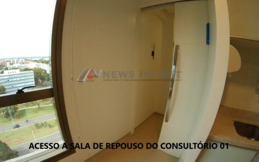 Clínica Médica com 100m² no Ed. DR. CRISPIM – Asa Norte